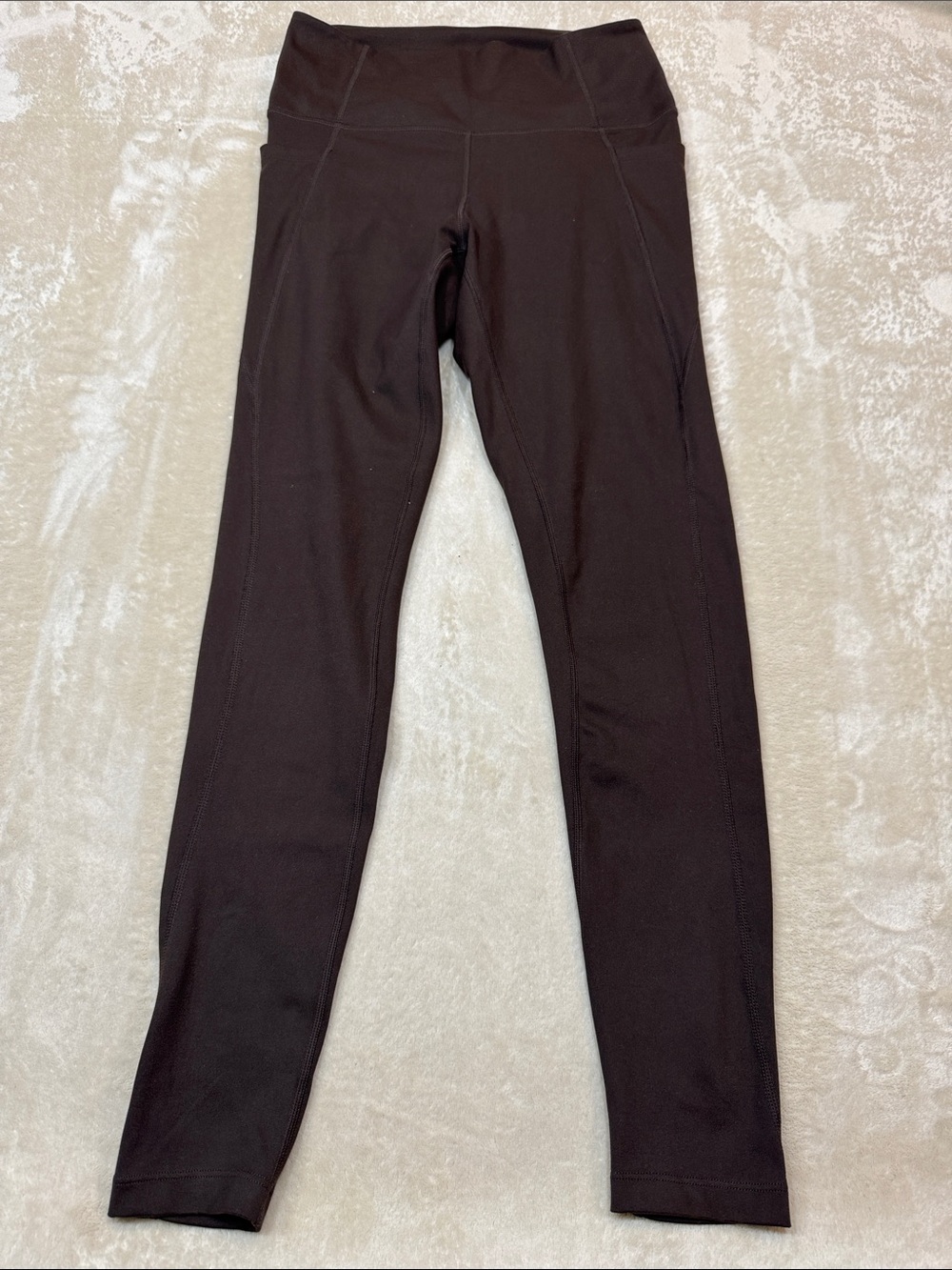 Danskin Brown High-Waist Performance Leggings
